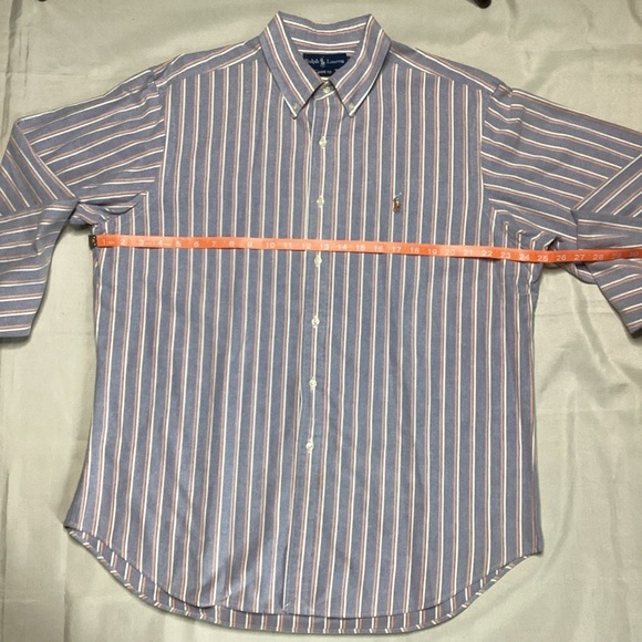 Ralph Lauren Men's Multicolor Striped Button Down Shirt - Picture 7 of 9